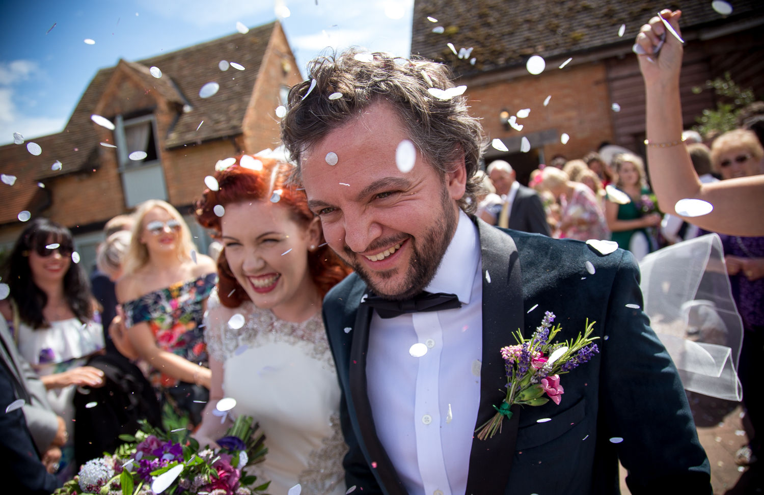 Alex and Lil - Bassmead Manor Barn